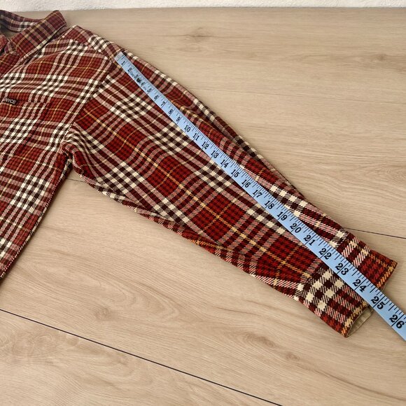 ENYCE Men's Baggy Button Down Shirt Brown Houndstooth XL/Late 90s Y2K Streetwear - Picture 14 of 16